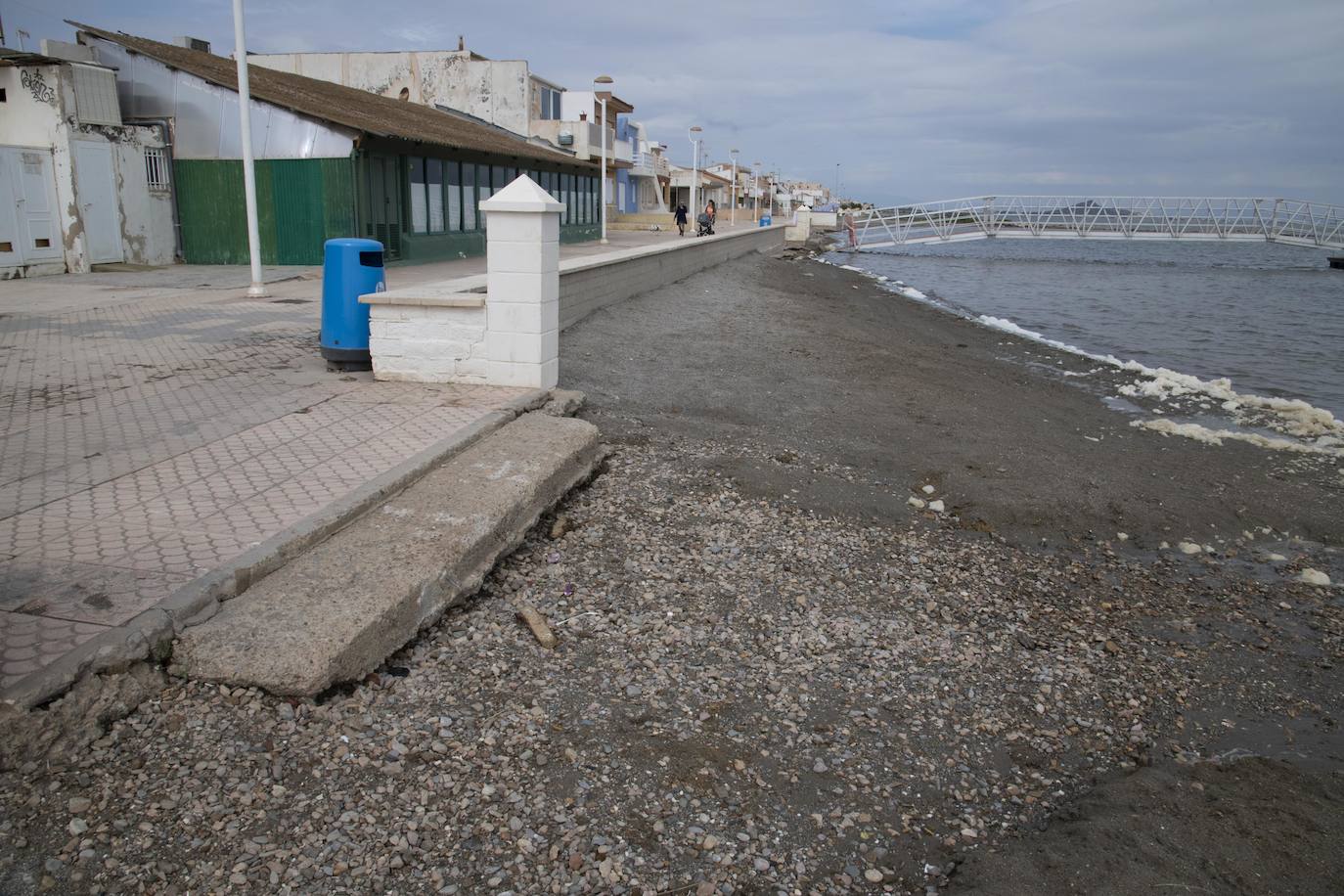 Fotos: Calles destrozadas en Los Nietos y Los Urrutias