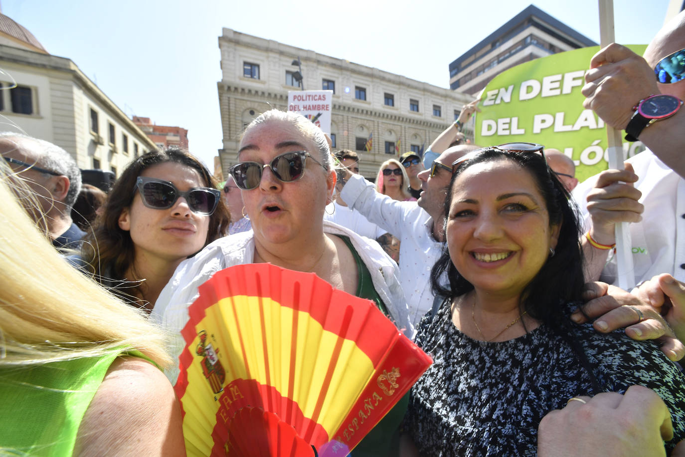 Fotos: Manifestación de los regantes del Trasvase en Alicante, este martes 17 de mayo