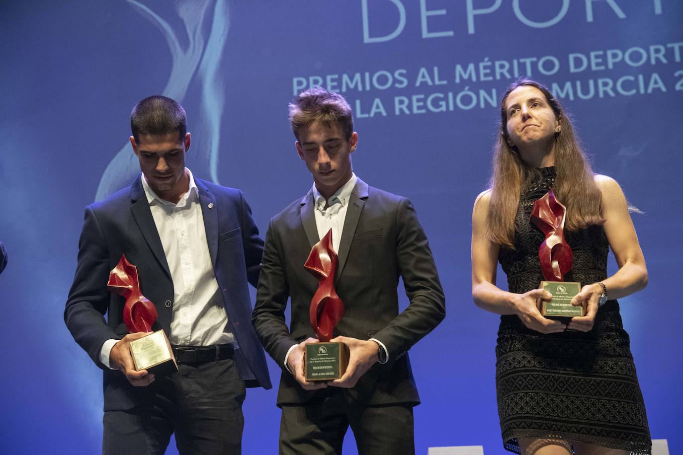 Fotos: El deporte regional agasaja a Pedro Acosta y Carlos Alcaraz