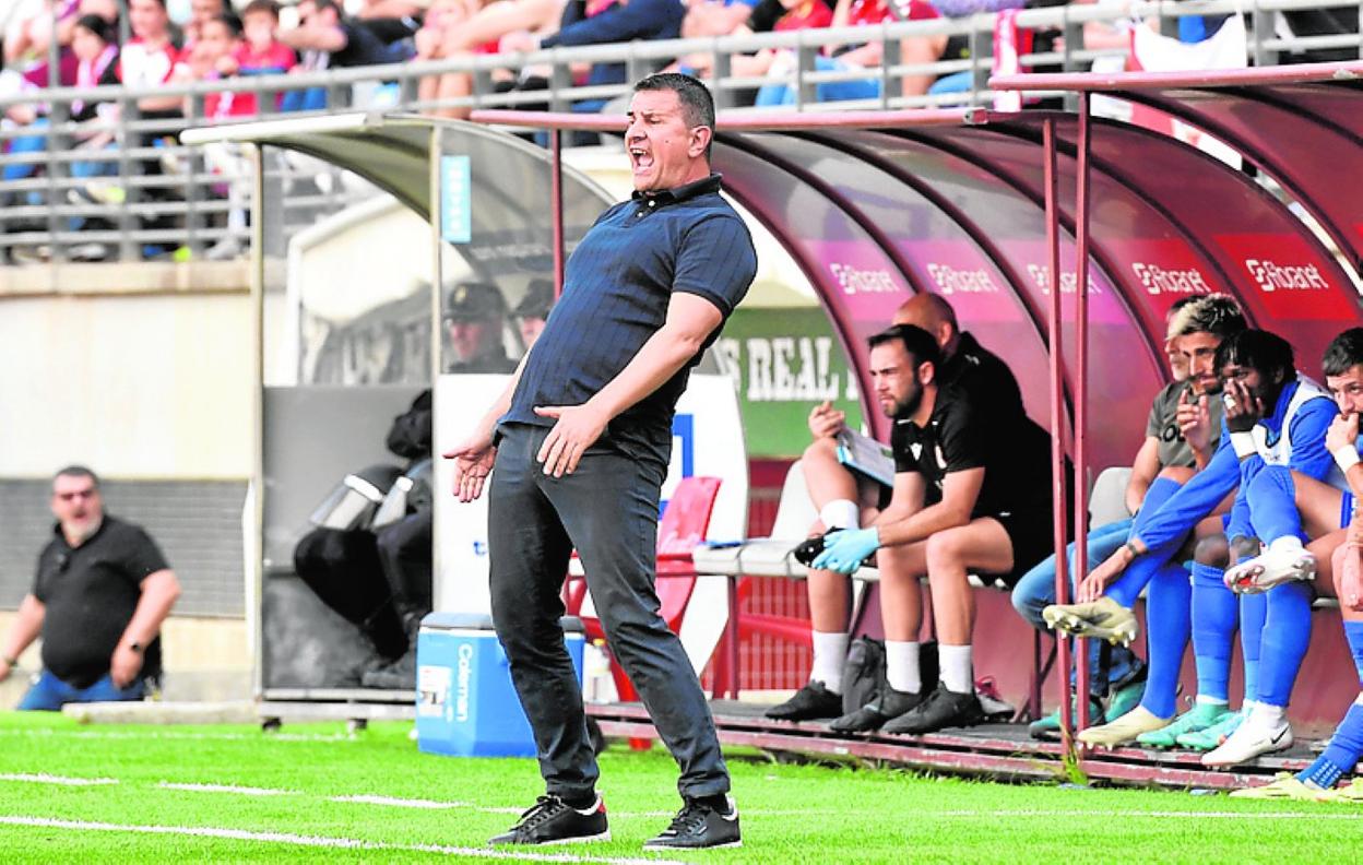 Stankovic, en el Enrique Roca, el pasado 1 de mayo. 