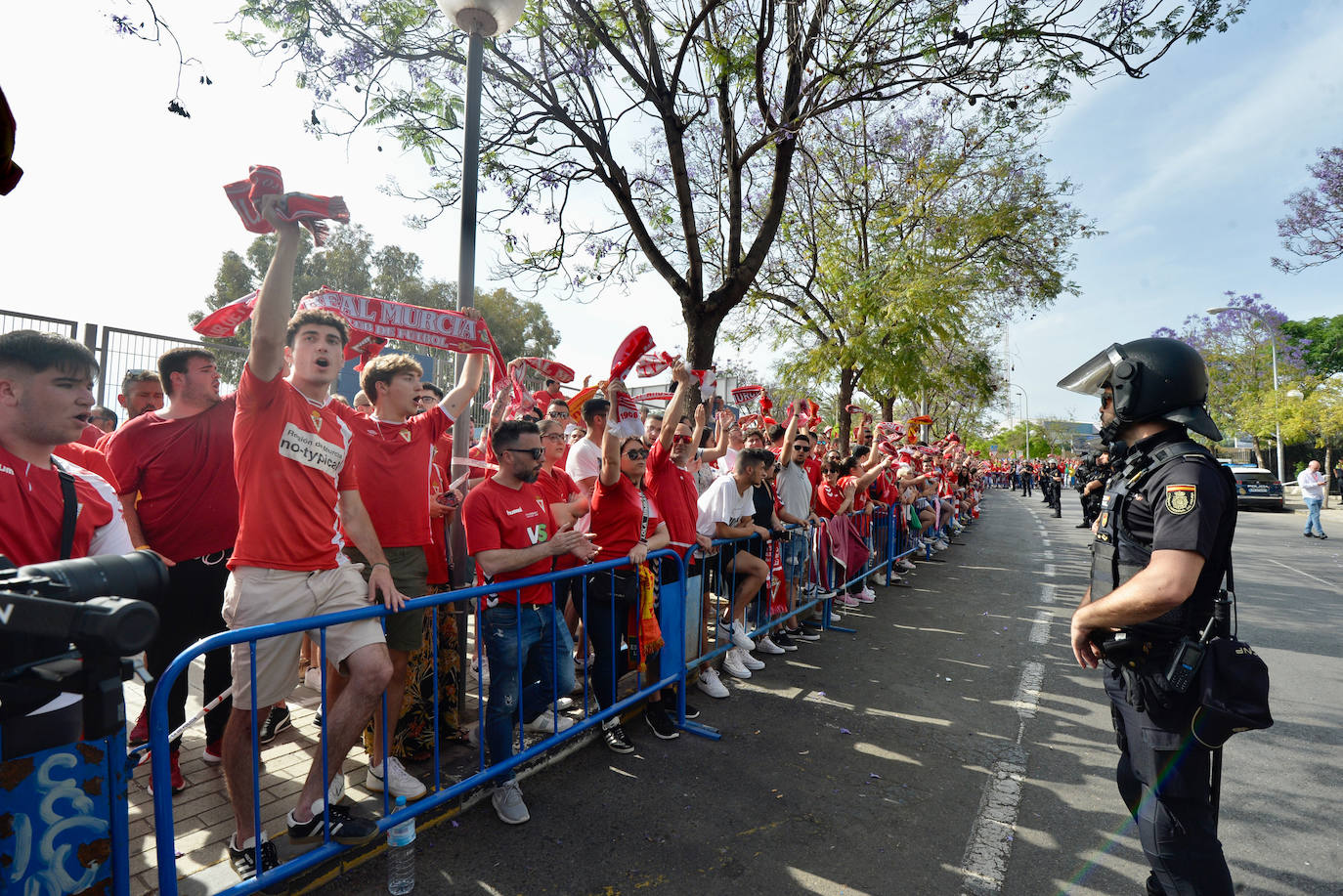 Fotos: Búscate en el viaje al Rico Pérez para el &#039;playoff&#039;