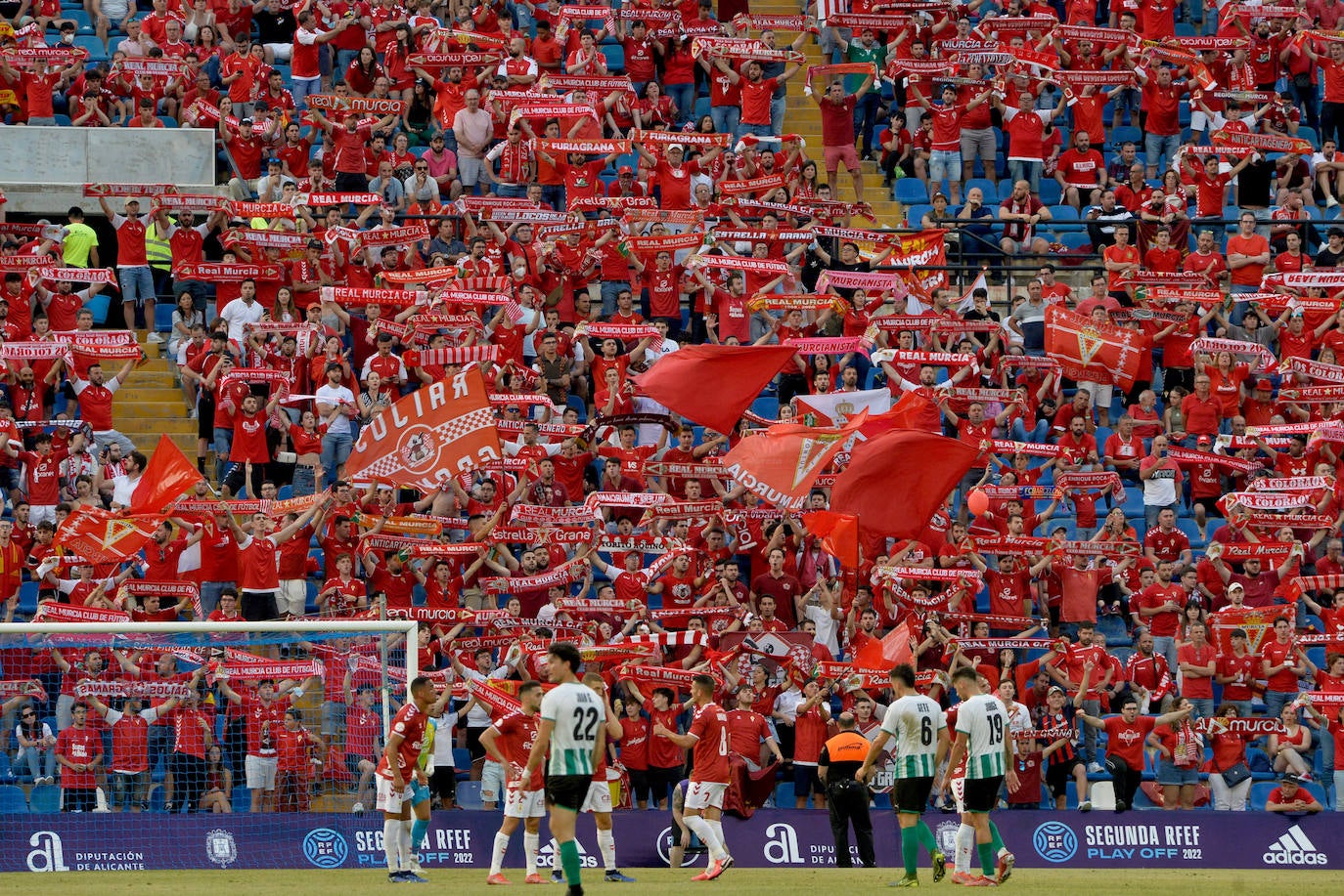 Fotos: Búscate en el viaje al Rico Pérez para el &#039;playoff&#039;