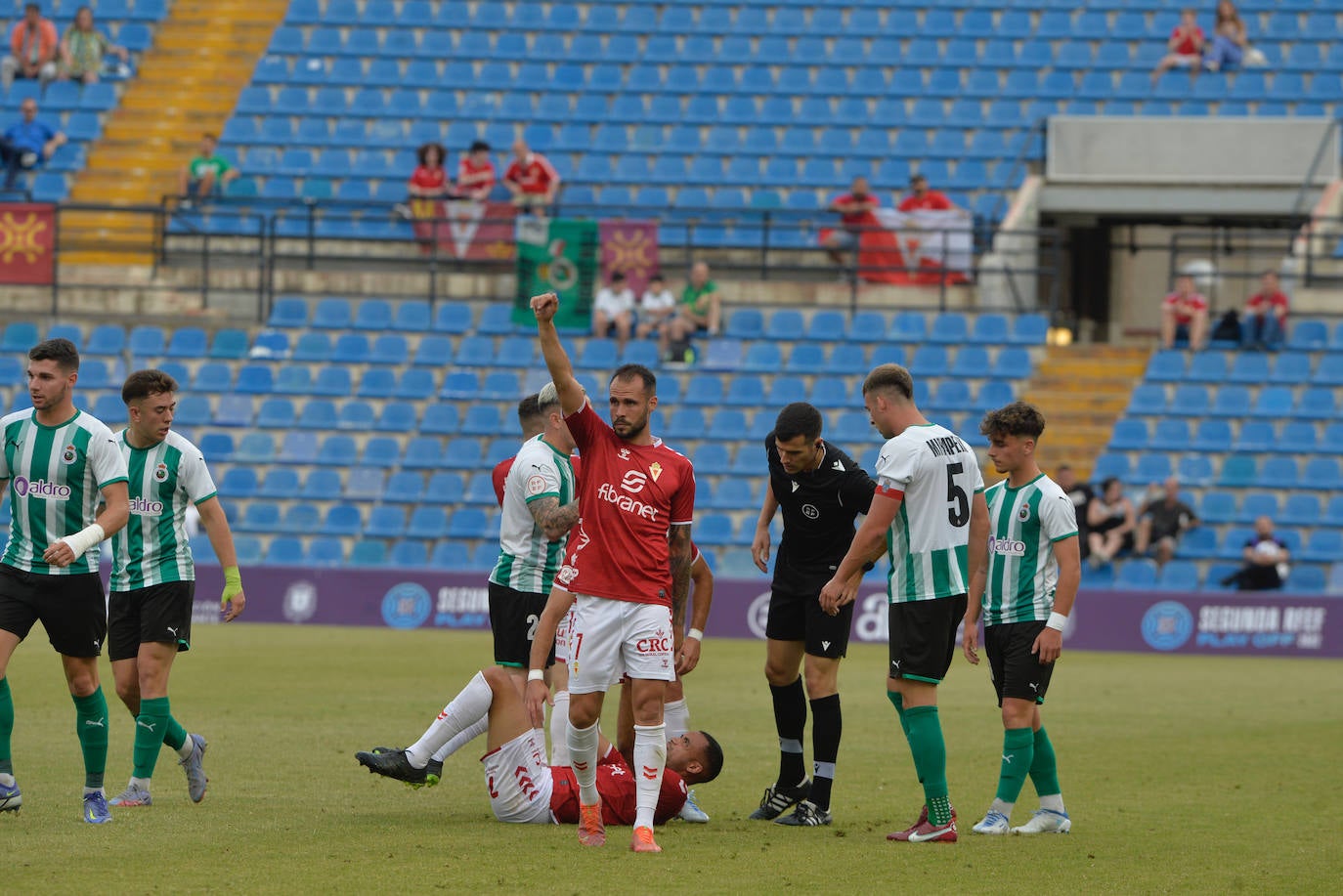 Fotos: La victoria del Real Murcia ante el Rayo Cantabria, en imágenes