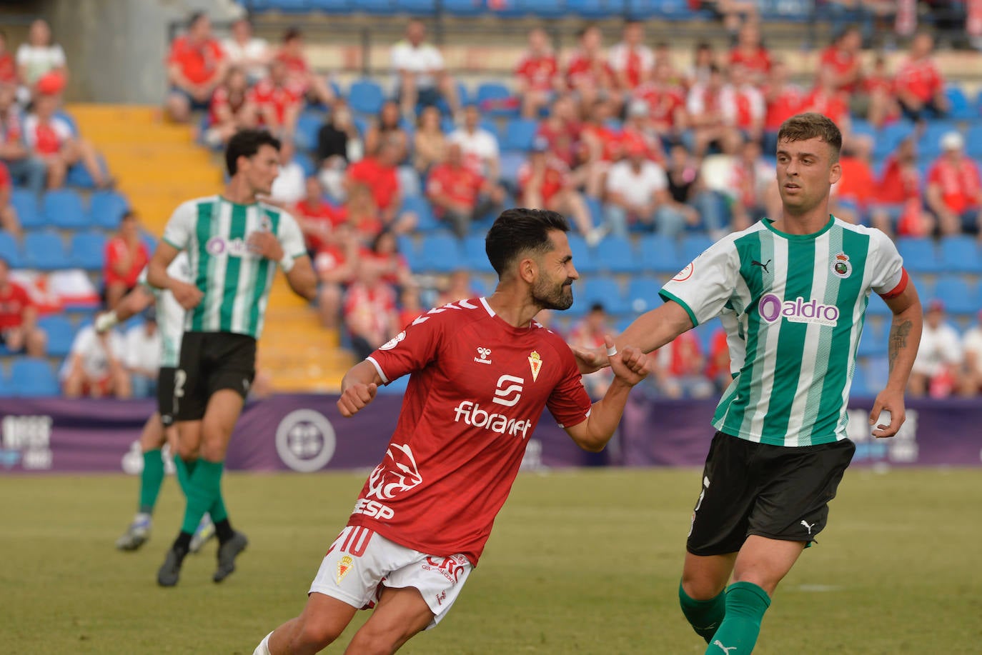 Fotos: La victoria del Real Murcia ante el Rayo Cantabria, en imágenes