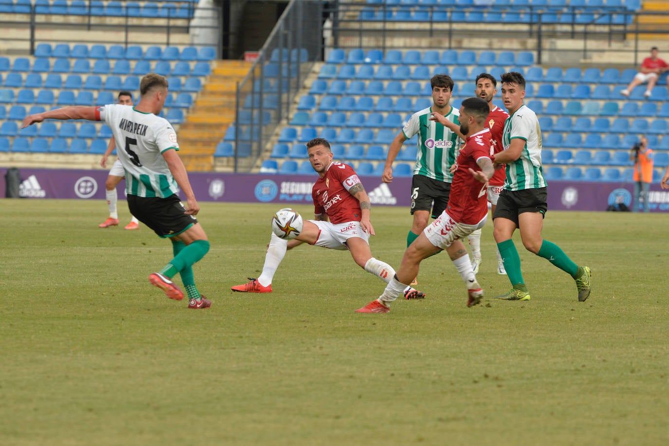 Fotos: La victoria del Real Murcia ante el Rayo Cantabria, en imágenes