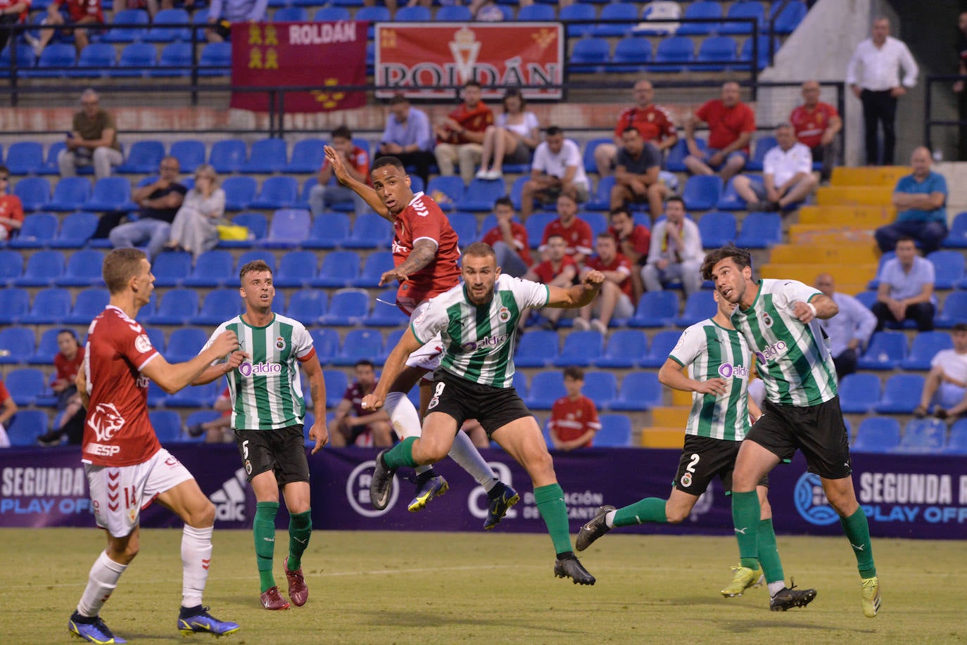 Fotos: La victoria del Real Murcia ante el Rayo Cantabria, en imágenes