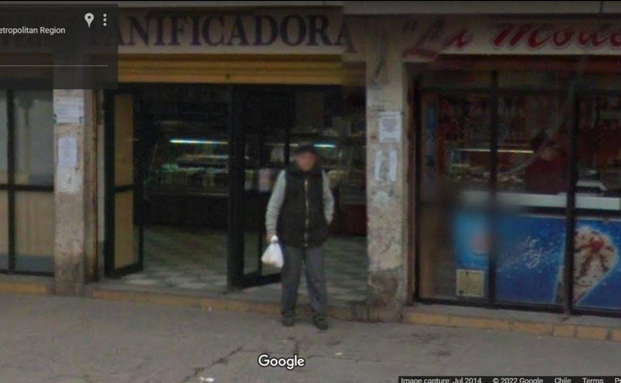 Imagen de Google Maps del abuelo fallecido. 