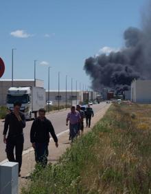 Imagen secundaria 2 - Imagenes del lugar de la explosión. 