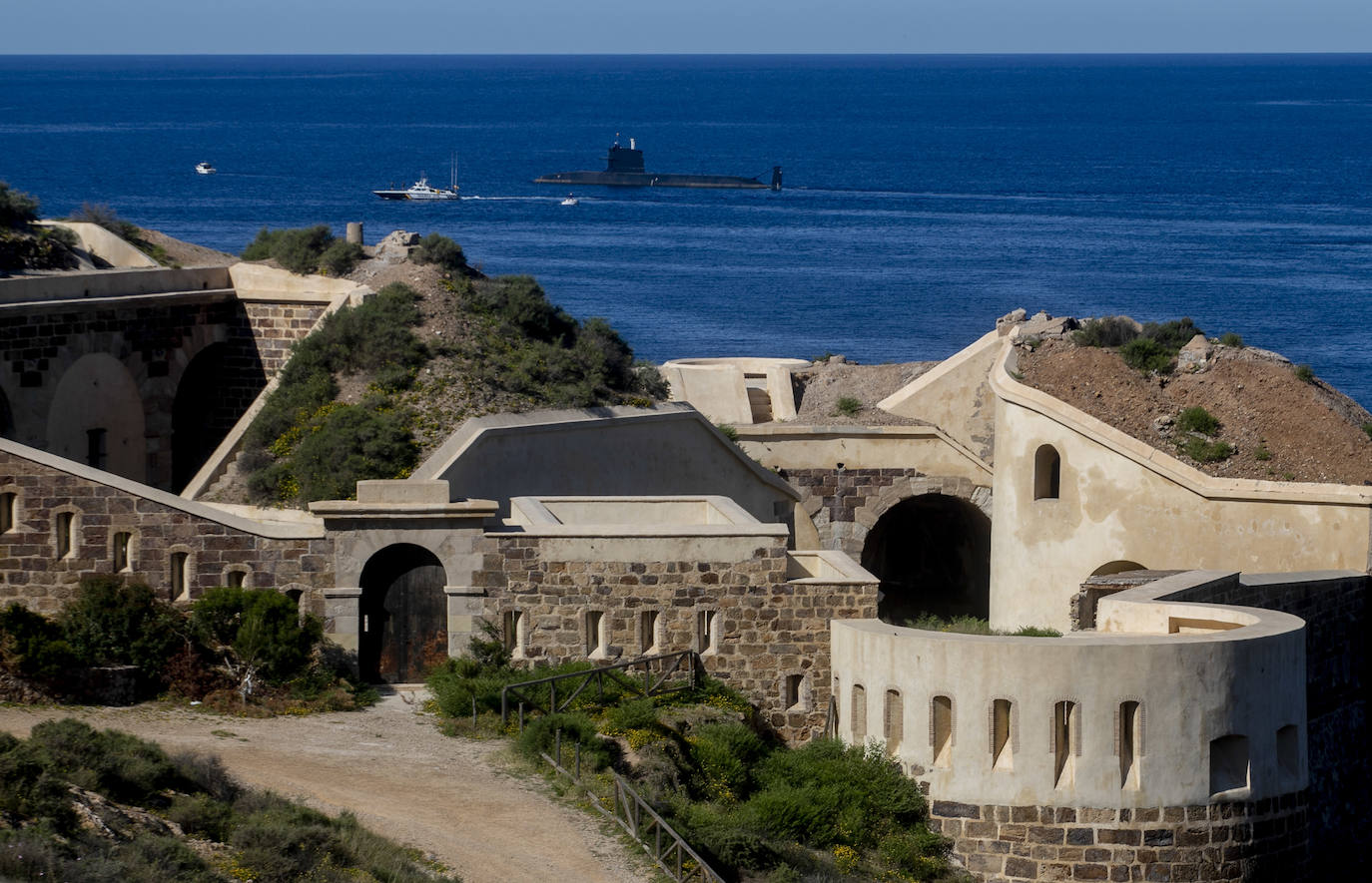 Fotos: El submarino S-81 &#039;Isaac Peral&#039; comienza las pruebas de mar frente a Escombreras