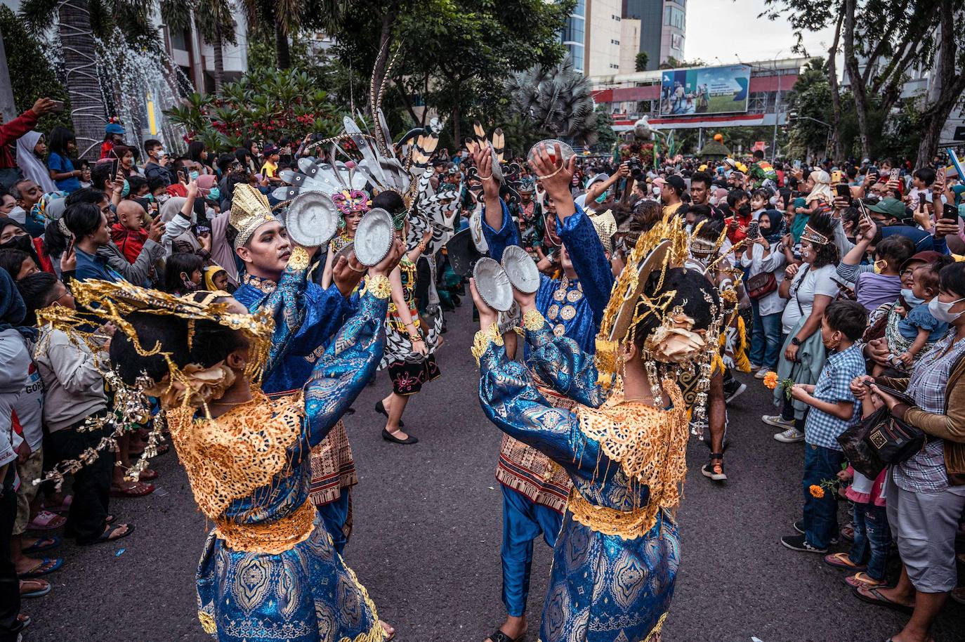Fotos: 729º aniversario de Surabaya (Indonesia)