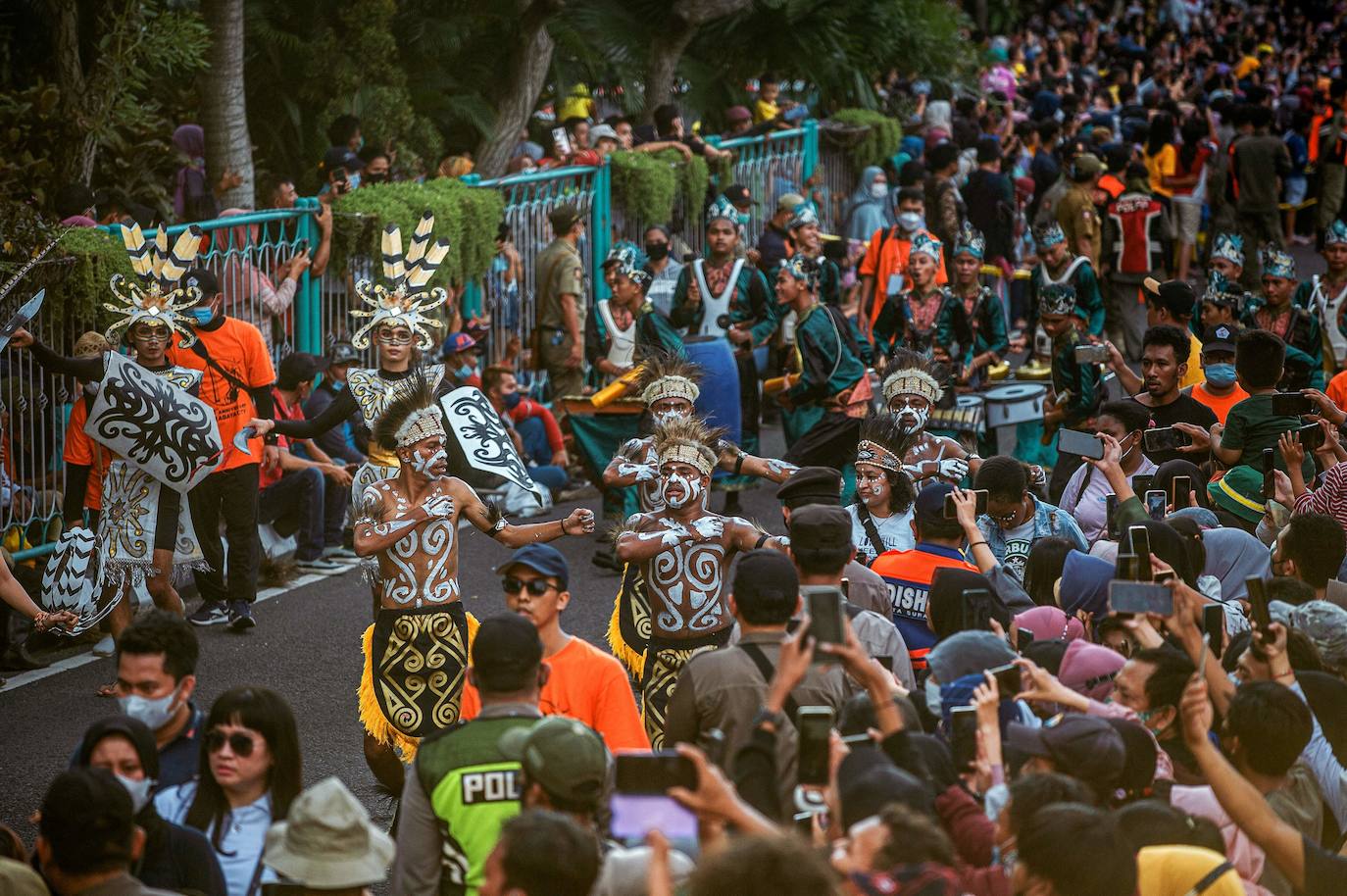 Fotos: 729º aniversario de Surabaya (Indonesia)