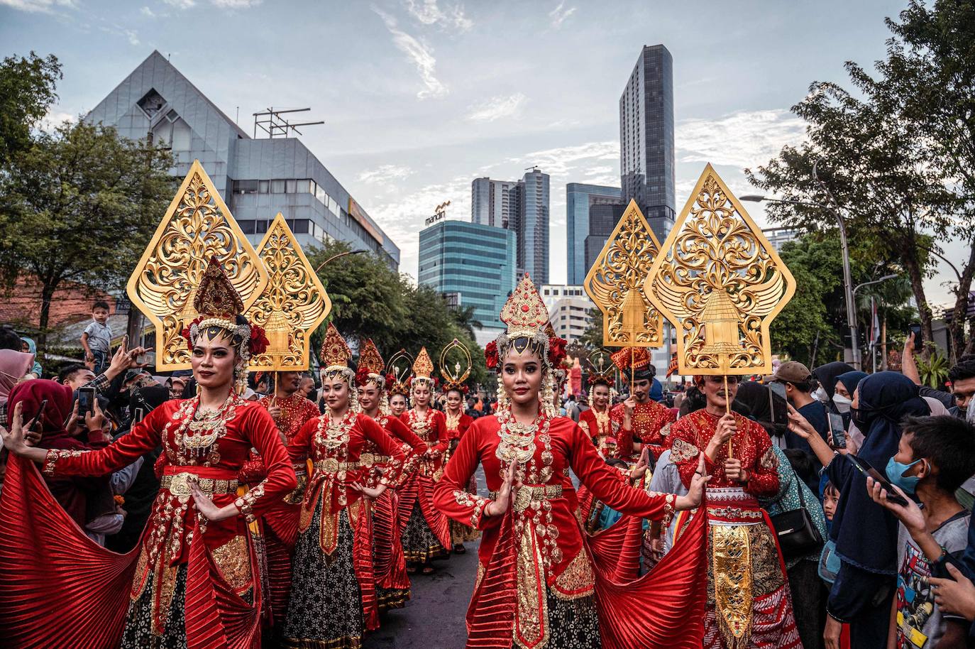 Fotos: 729º aniversario de Surabaya (Indonesia)