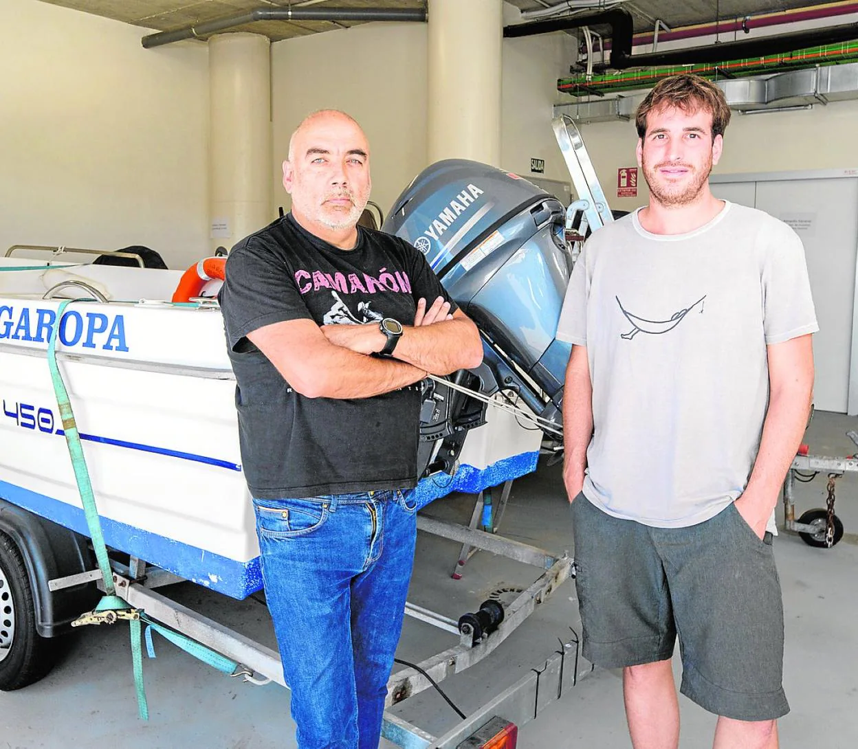 José Antonio García Charton, director del proyecto, y el investigador Noni Ortolano. 