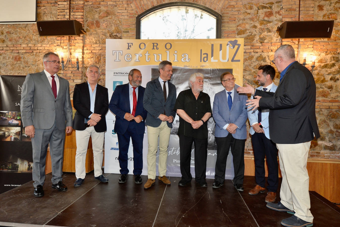 Fotos: Tertulia La Luz con Cristóbal Gabarrón