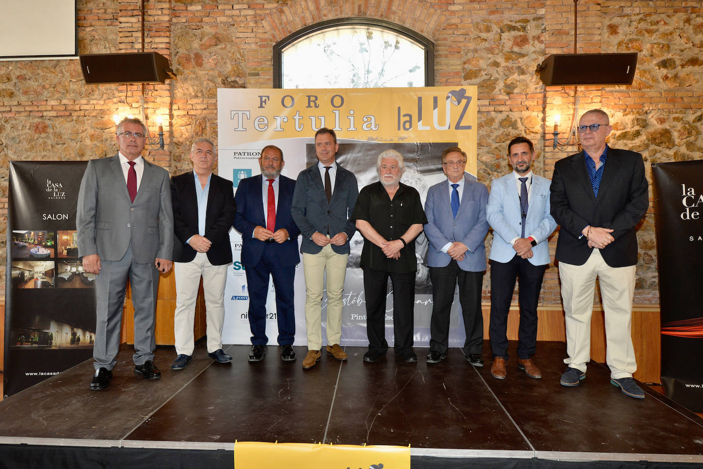 Fotos: Tertulia La Luz con Cristóbal Gabarrón