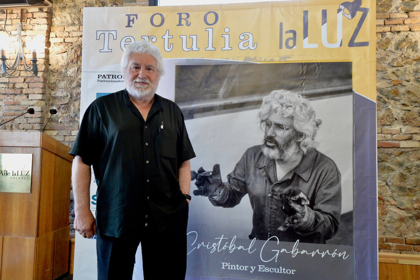 Fotos: Tertulia La Luz con Cristóbal Gabarrón