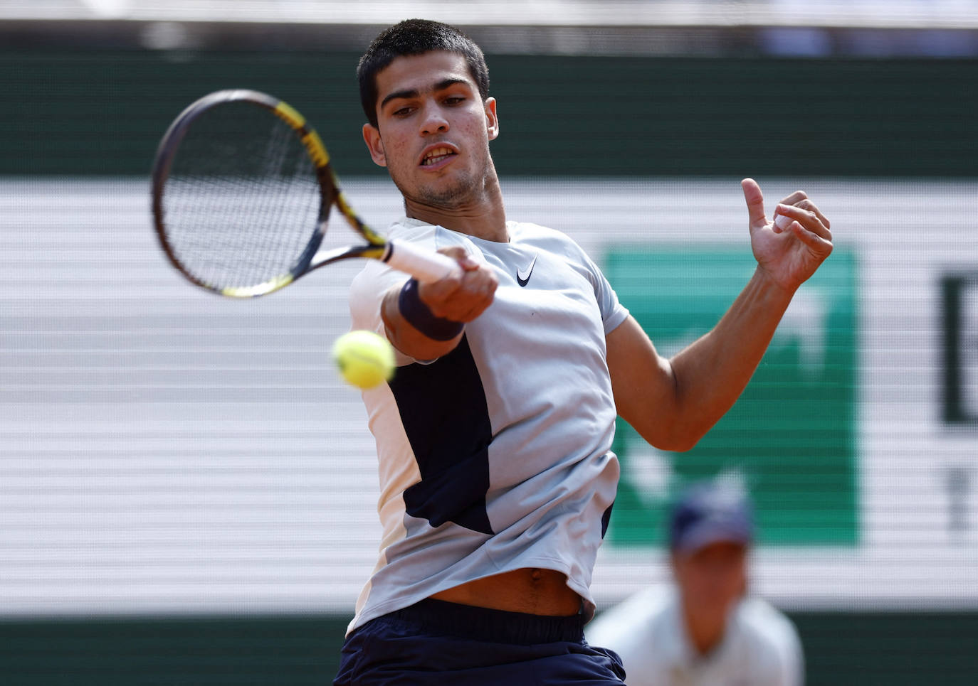 Fotos: Carlos Alcaraz se despide de Roland Garros tras caer ante Zverev