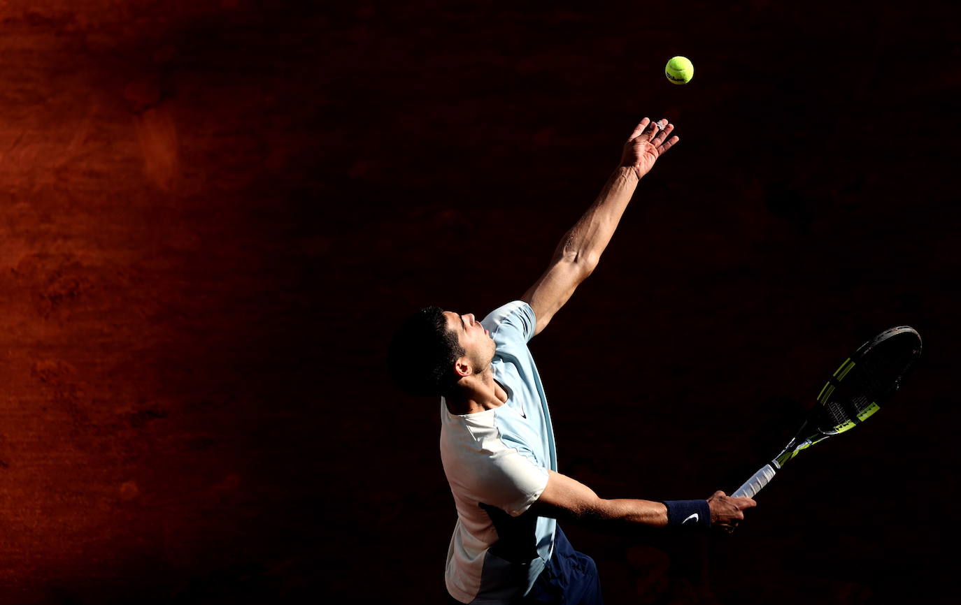 Fotos: Carlos Alcaraz se despide de Roland Garros tras caer ante Zverev