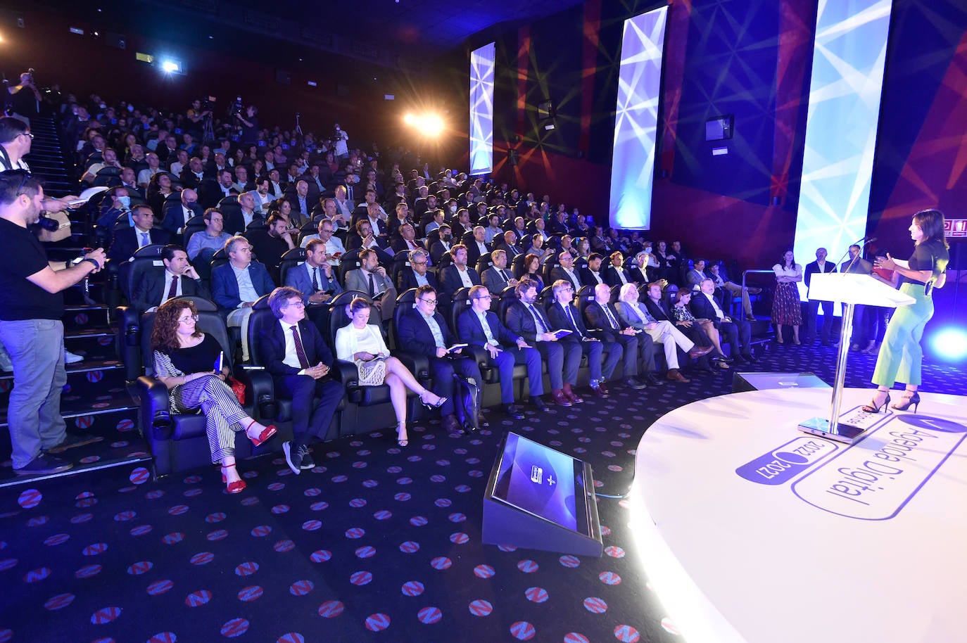 Fotos: Presentación de la Agenda Digital 2022-2027