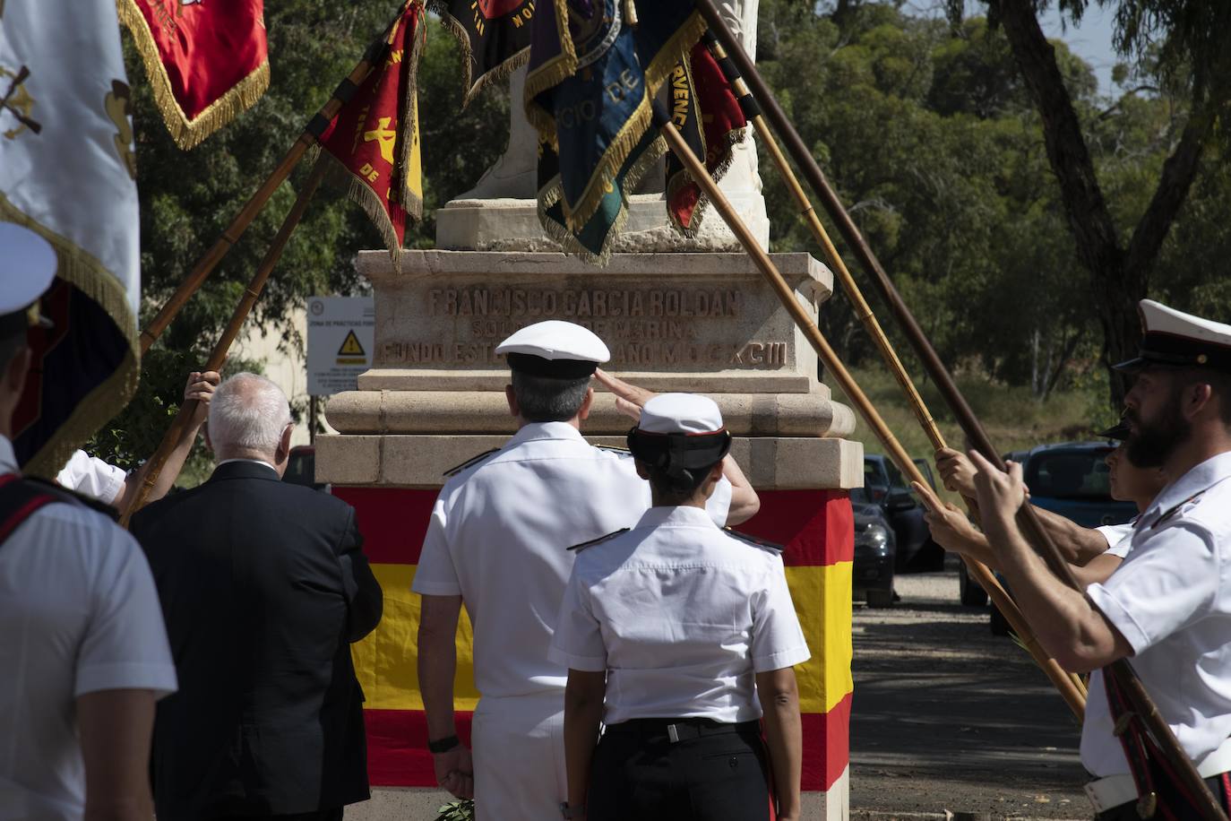 Fotos: Homenaje al fundador del Hospital de Caridad de Cartagena