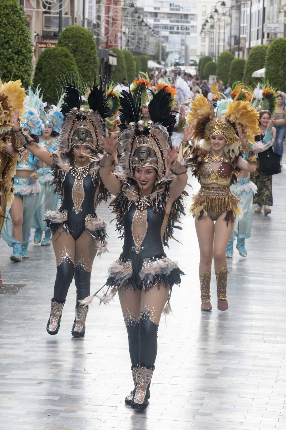Fotos: El pasacalles del Carnaval de Cartagena, en imágenes