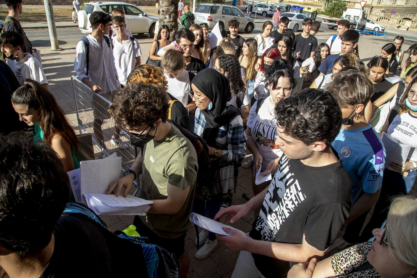 Fotos: Las pruebas de la Ebau en la Región de Murcia, en imágenes