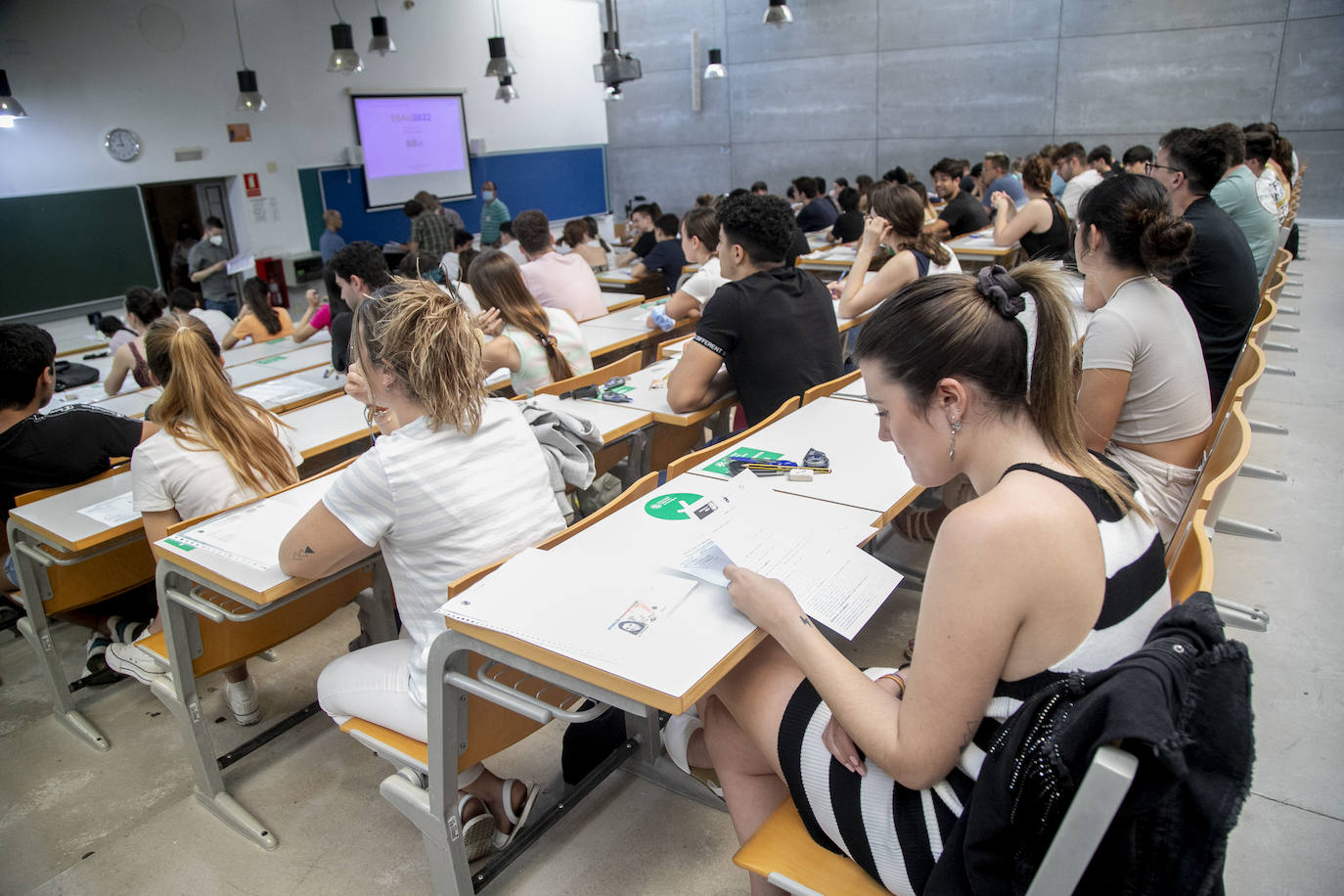 Fotos: Las pruebas de la Ebau en la Región de Murcia, en imágenes