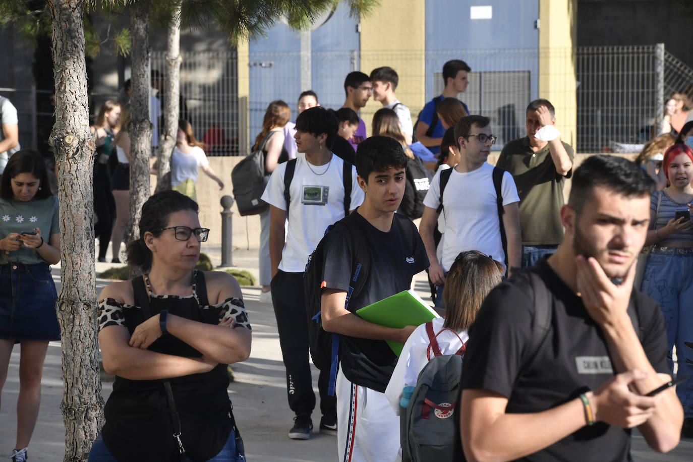 Fotos: Las pruebas de la Ebau en la Región de Murcia, en imágenes