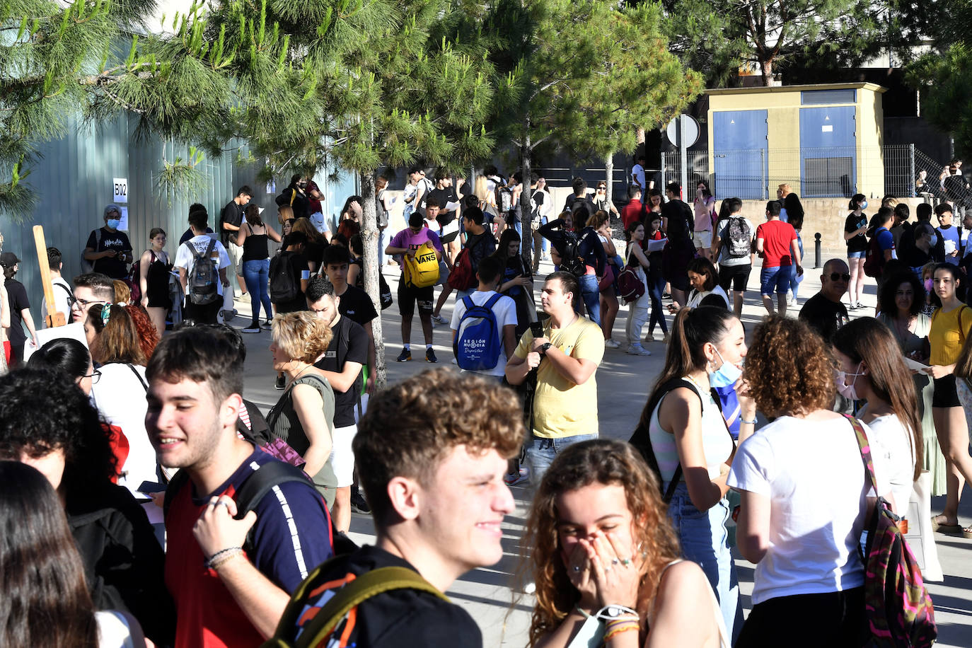 Fotos: Las pruebas de la Ebau en la Región de Murcia, en imágenes