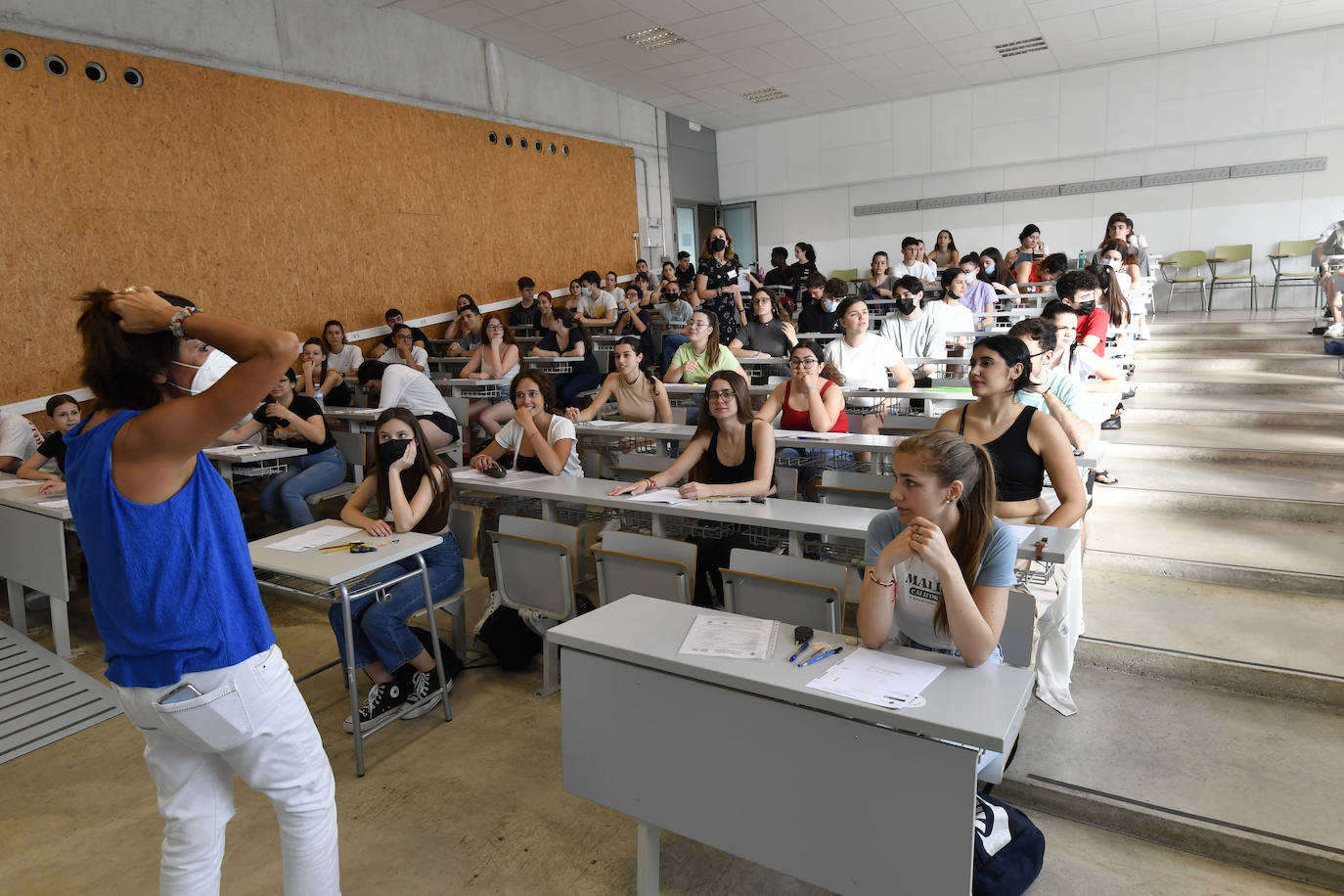 Fotos: Las pruebas de la Ebau en la Región de Murcia, en imágenes