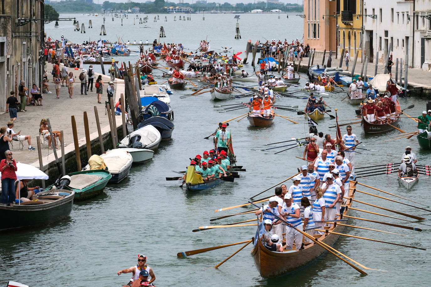 Fotos: Fiesta de la «Vogalonga» en Venecia