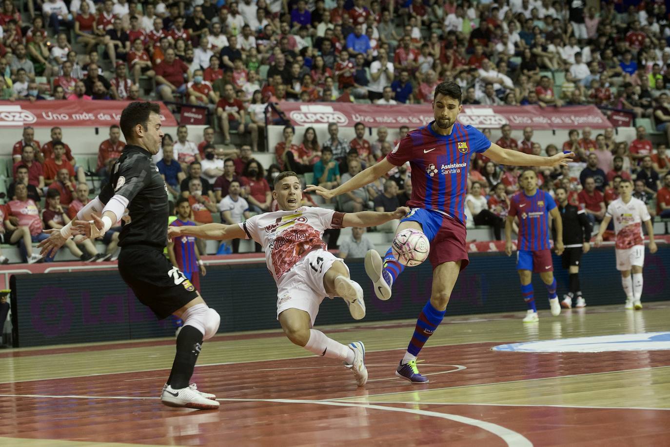 Fotos: El Barça deja muy tocado a ElPozo (1-3)