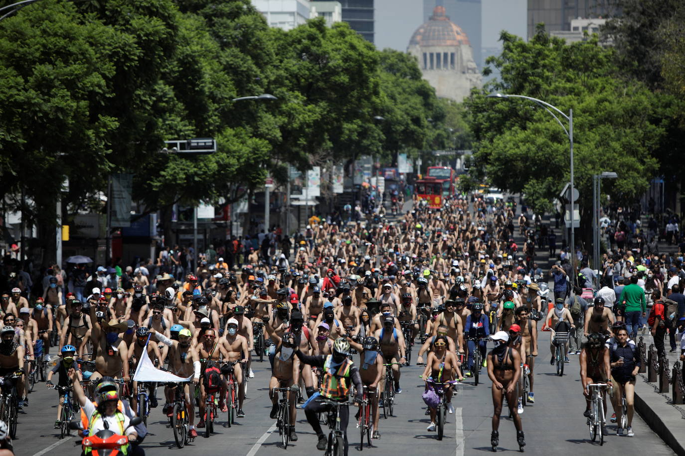 Fotos: Desnudos por la seguridad vial