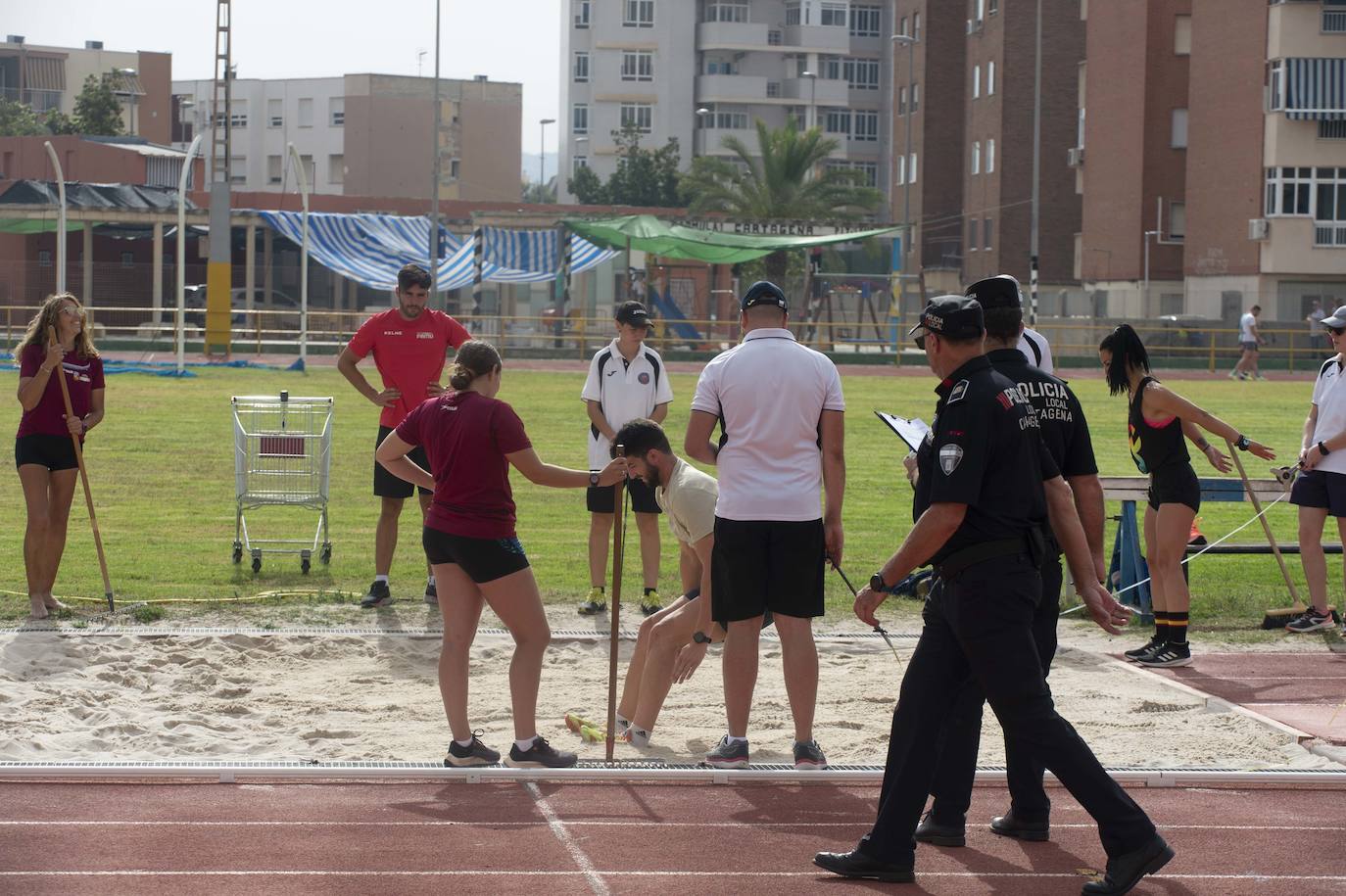 Fotos: Pruebas para ser policía en Cartagena