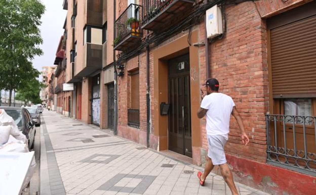 Ubicación en la calle Estación de Valladolid revelada en los nuevos informes de la UCO.