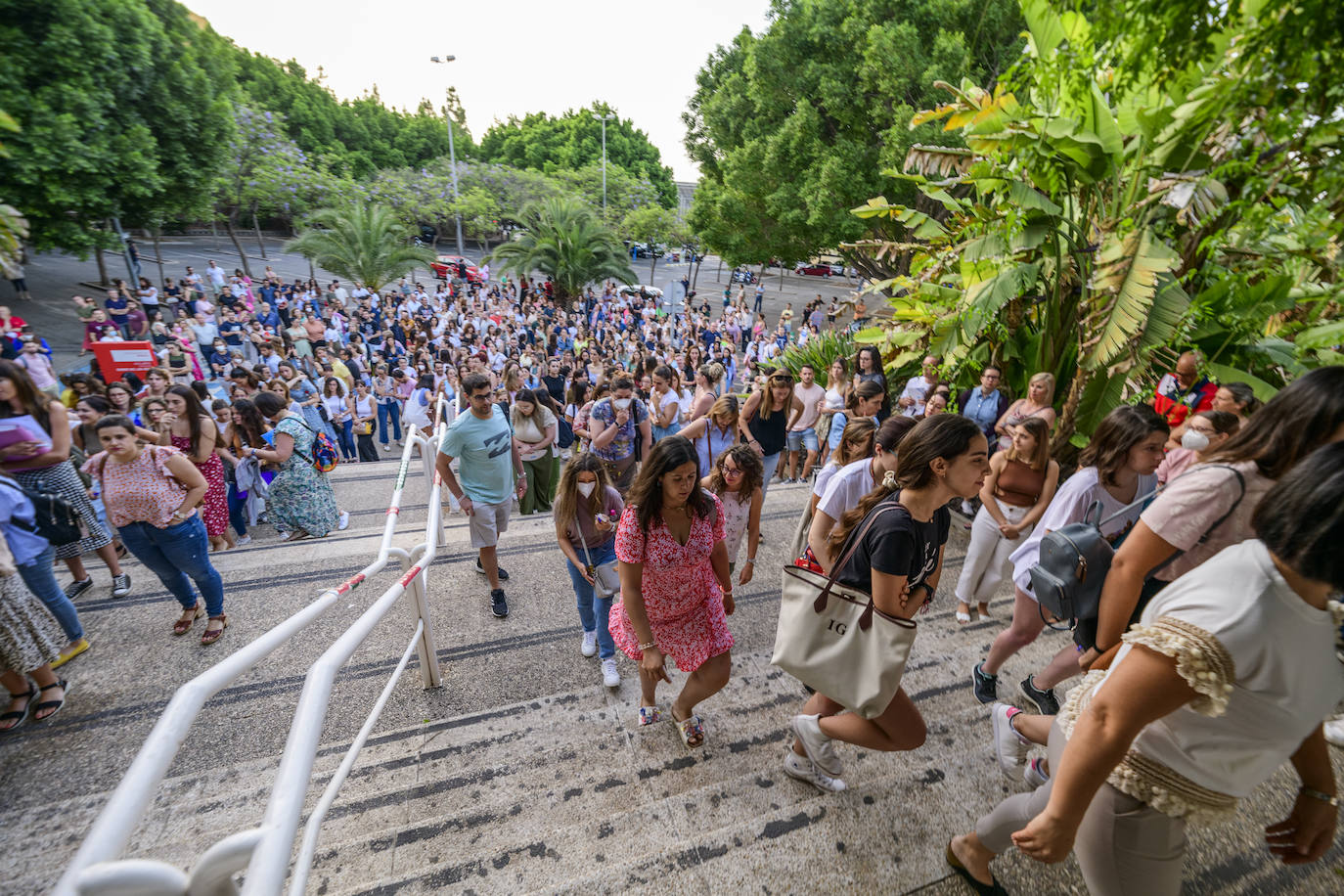 Fotos: Las oposiciones a maestro en la Región de Murcia, en imágenes