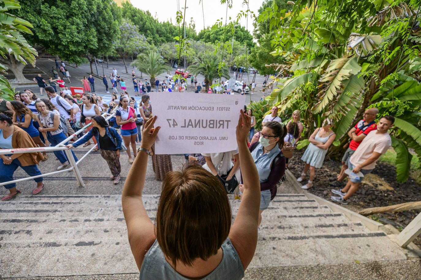 Fotos: Las oposiciones a maestro en la Región de Murcia, en imágenes
