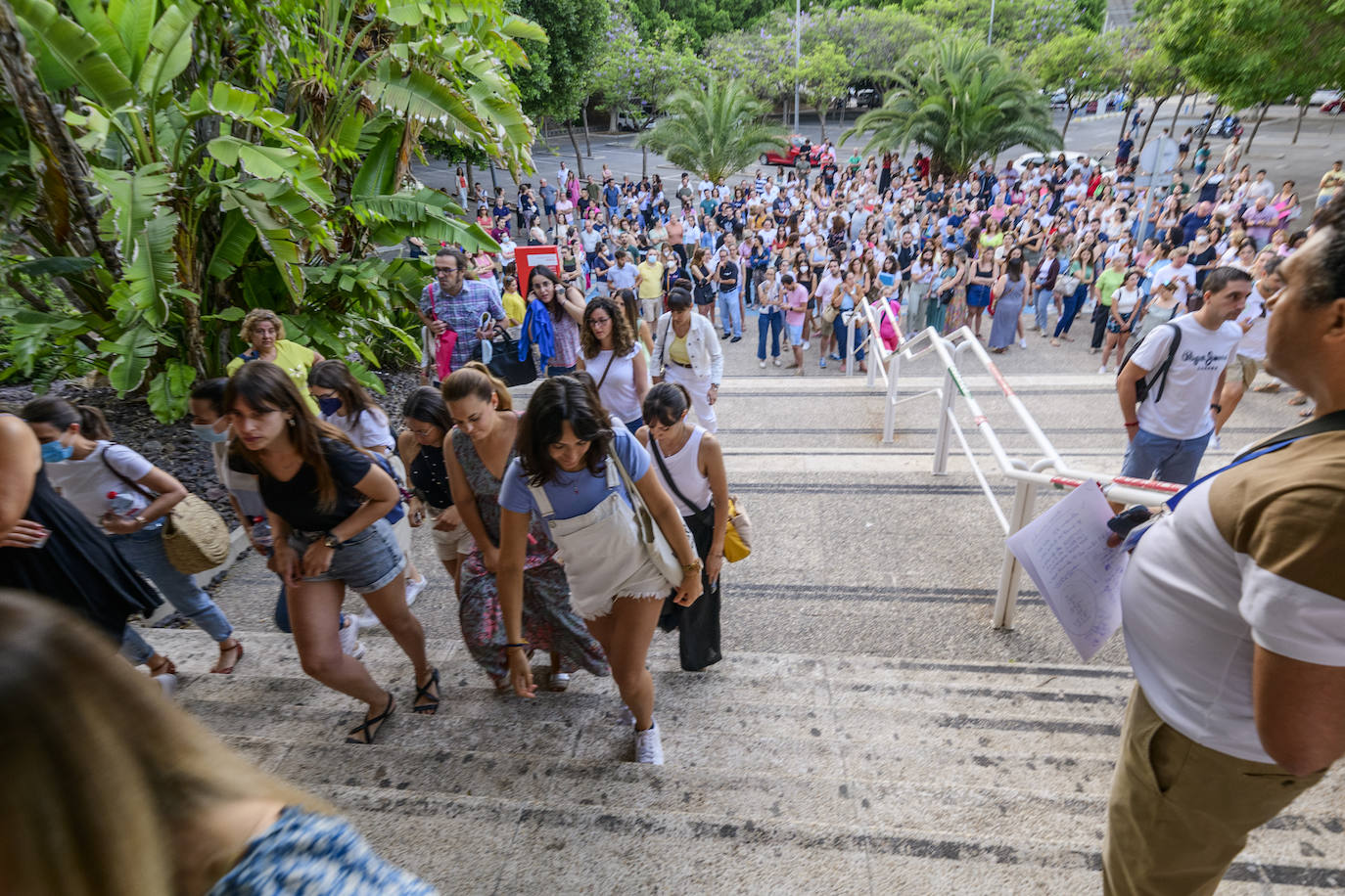 Fotos: Las oposiciones a maestro en la Región de Murcia, en imágenes