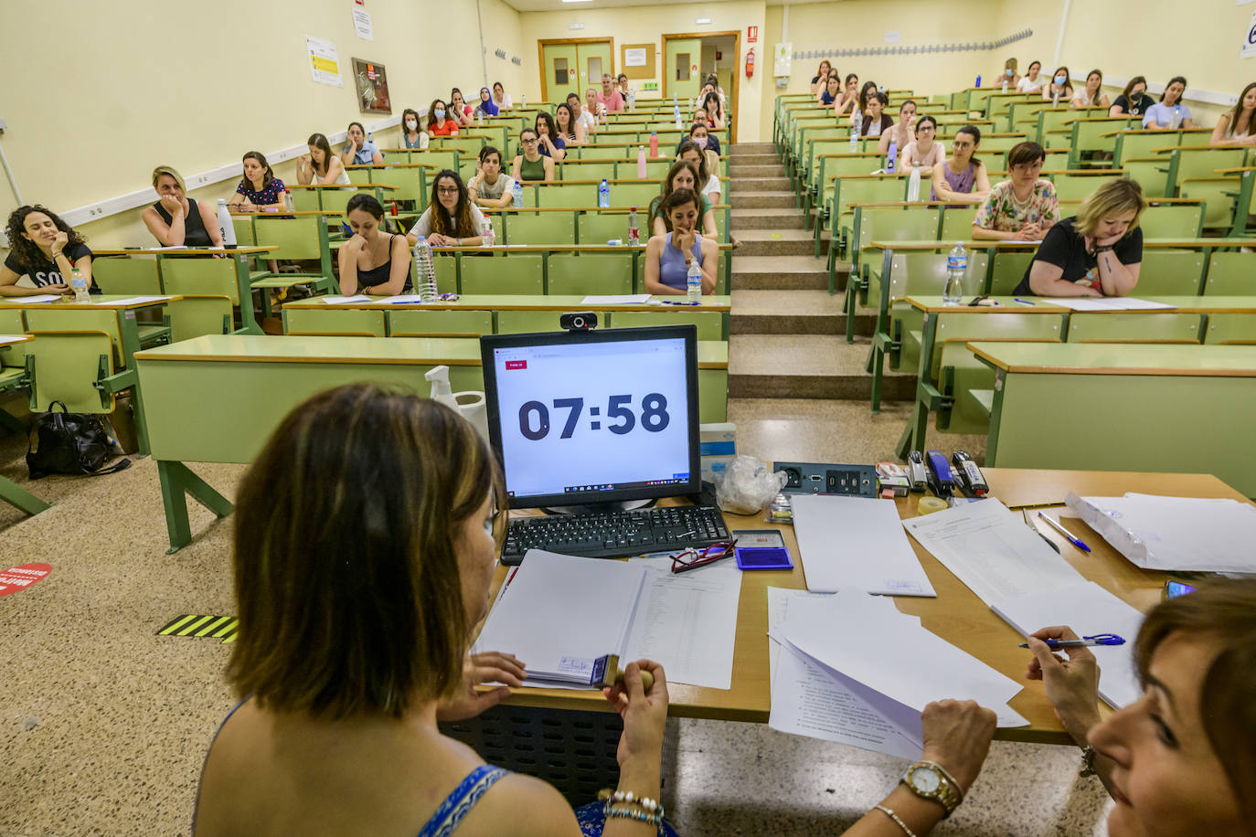 Fotos: Las oposiciones a maestro en la Región de Murcia, en imágenes