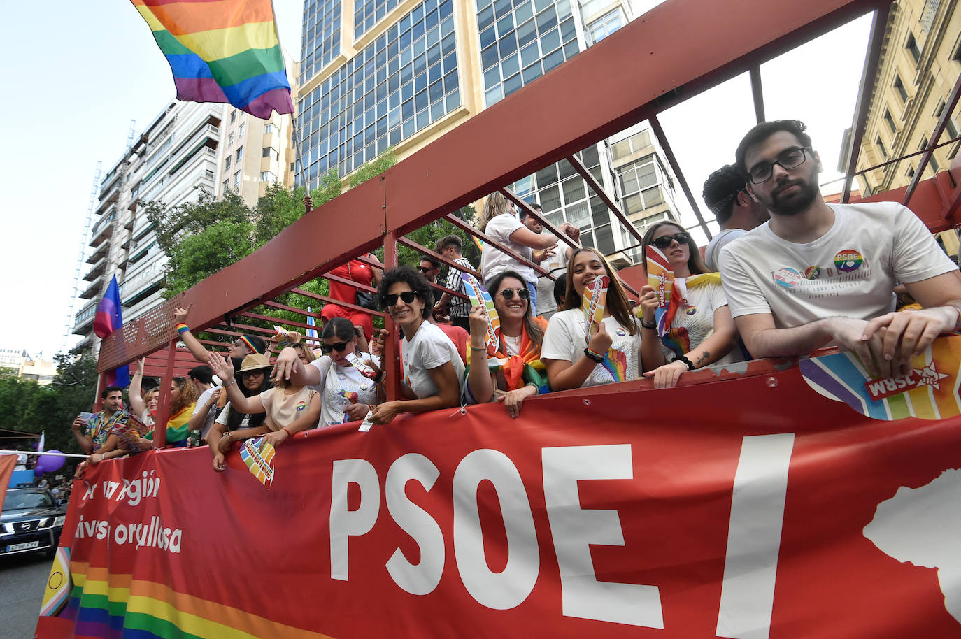 Fotos: Desfile del Orgullo LGTBI en Murcia