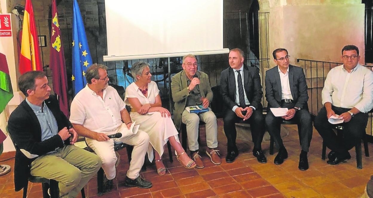 Un momento de la presentación del estudio, ayer en Bullas. 