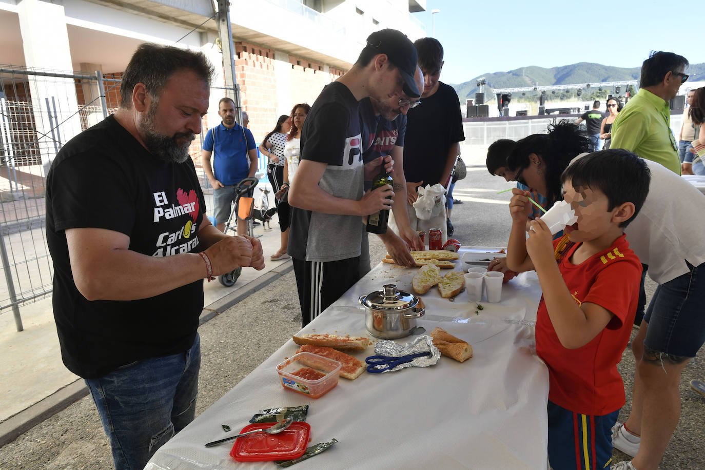 Fotos: Ginés &#039;Corregüela&#039; en eI Concurso de Bocadillos Originales de El Palmar