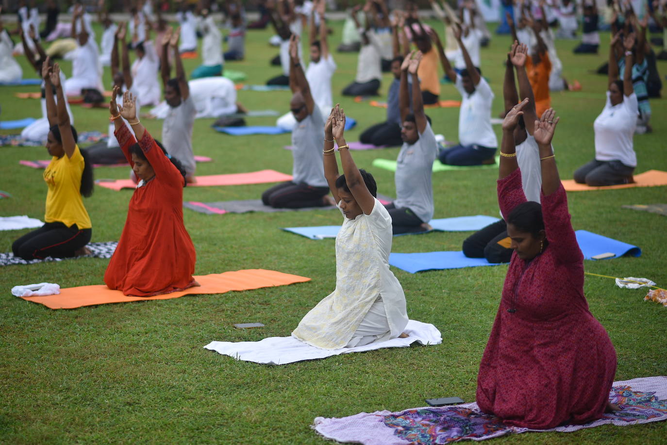 Fotos: La fiesta mundial del yoga