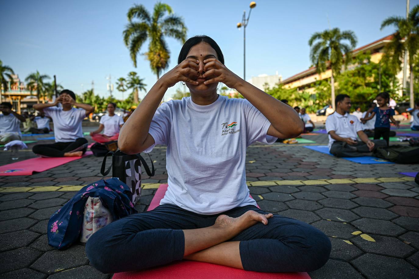 Fotos: La fiesta mundial del yoga