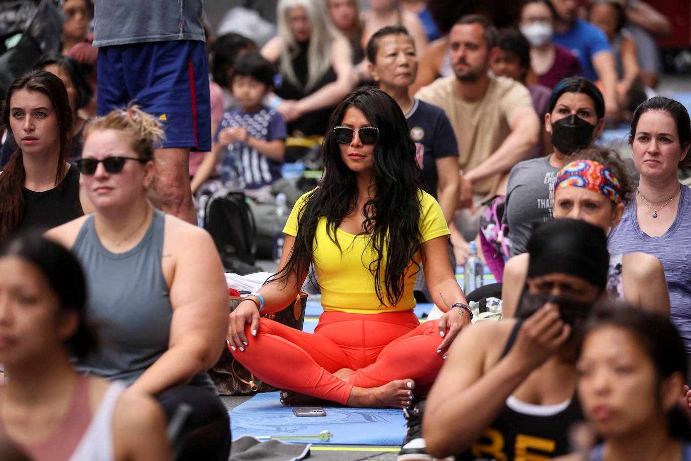 Fotos: La fiesta mundial del yoga