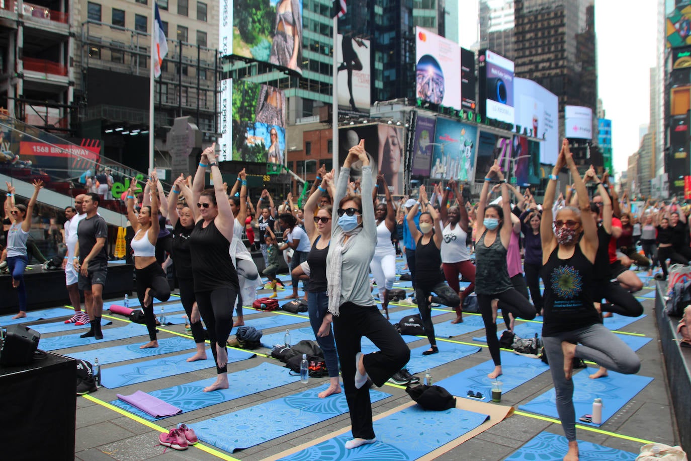 Fotos: La fiesta mundial del yoga