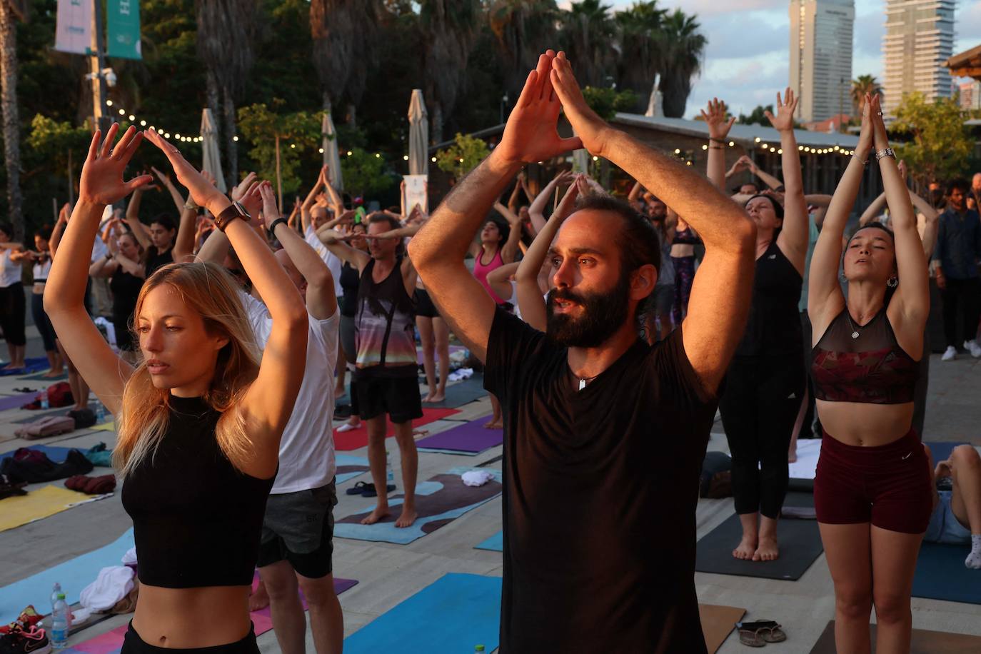 Fotos: La fiesta mundial del yoga