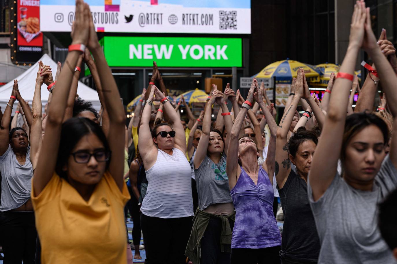 Fotos: La fiesta mundial del yoga