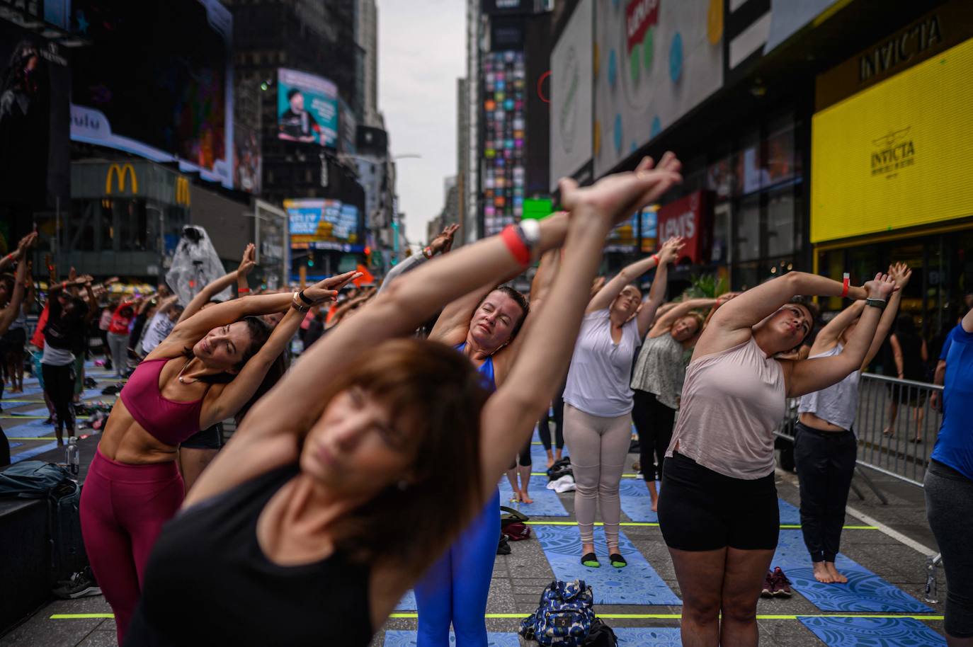 Fotos: La fiesta mundial del yoga