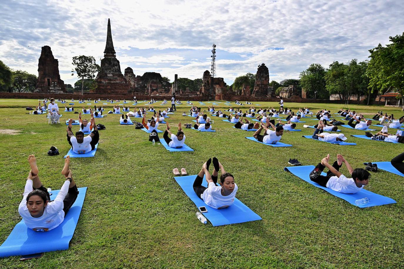 Fotos: La fiesta mundial del yoga